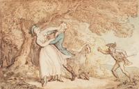 A Group of Ten Drawings: seven illustrations for The Adventures of Roderick Random , and three unpublished illustrations for The Adventures of Joseph Andrews, and His Friend Mr. Abraham Adams