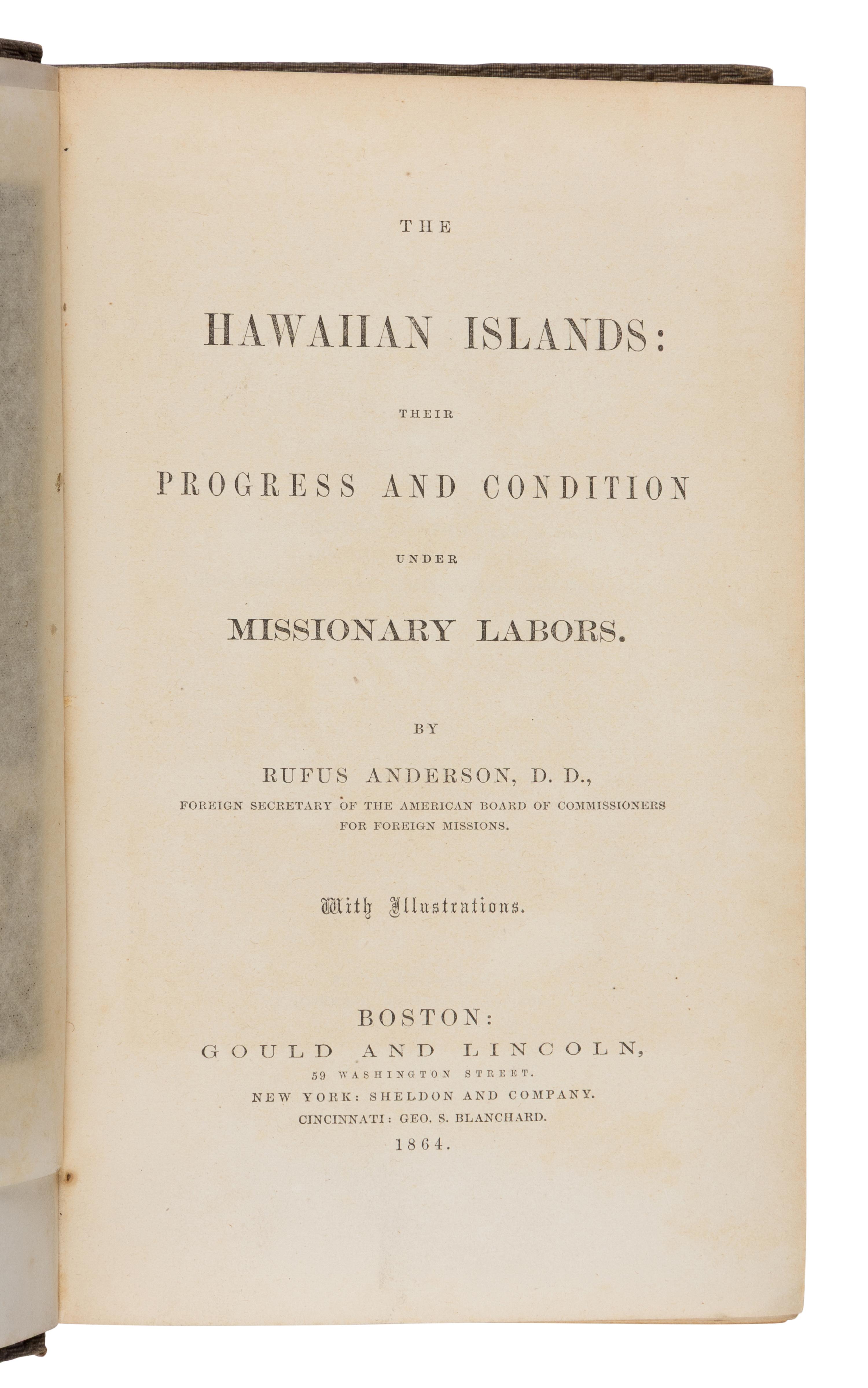 [Hawaii]. A group of 5 titles, comprising: