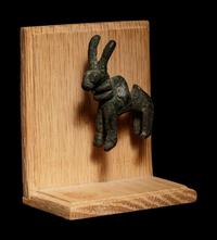 A Near Eastern Bronze Ibex