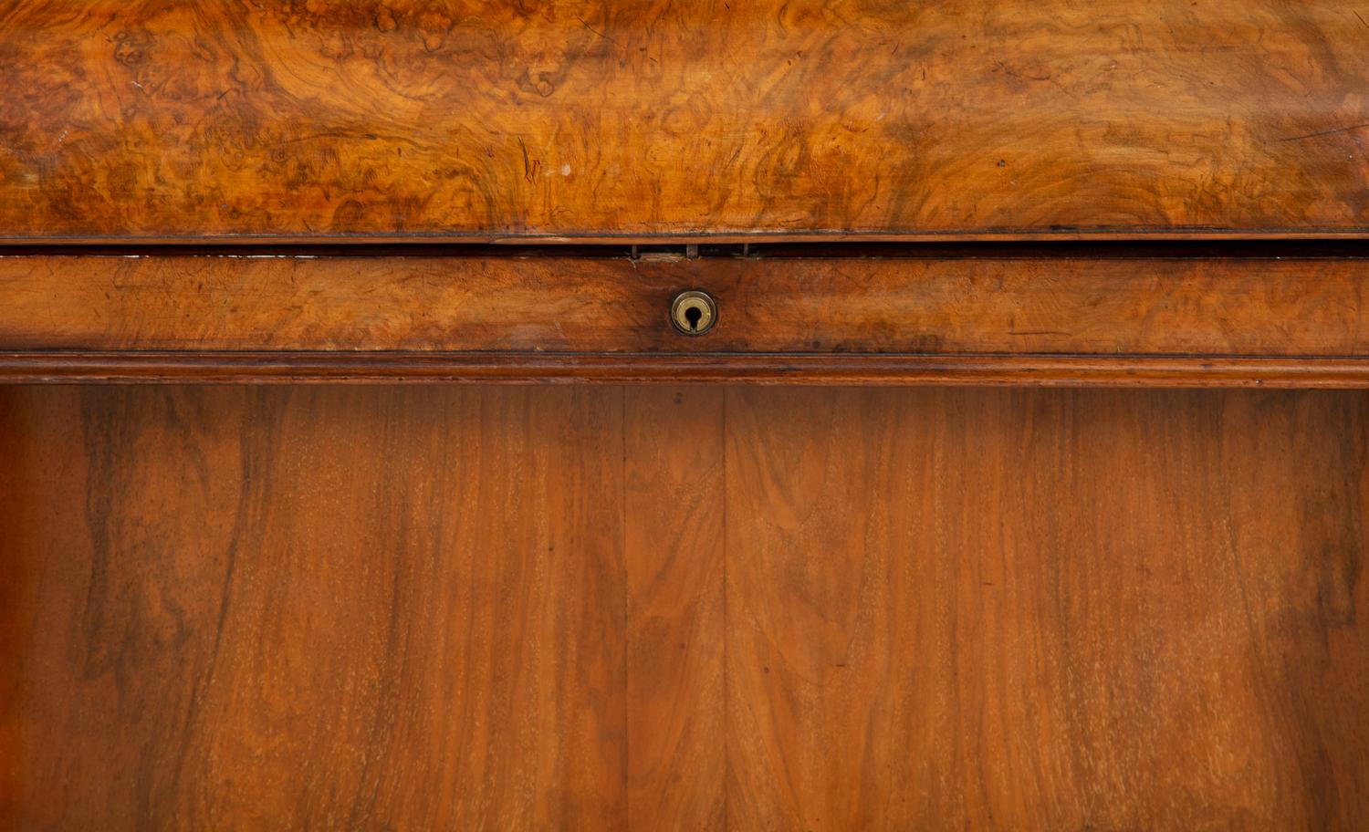 A William IV Burl Walnut Davenport Desk