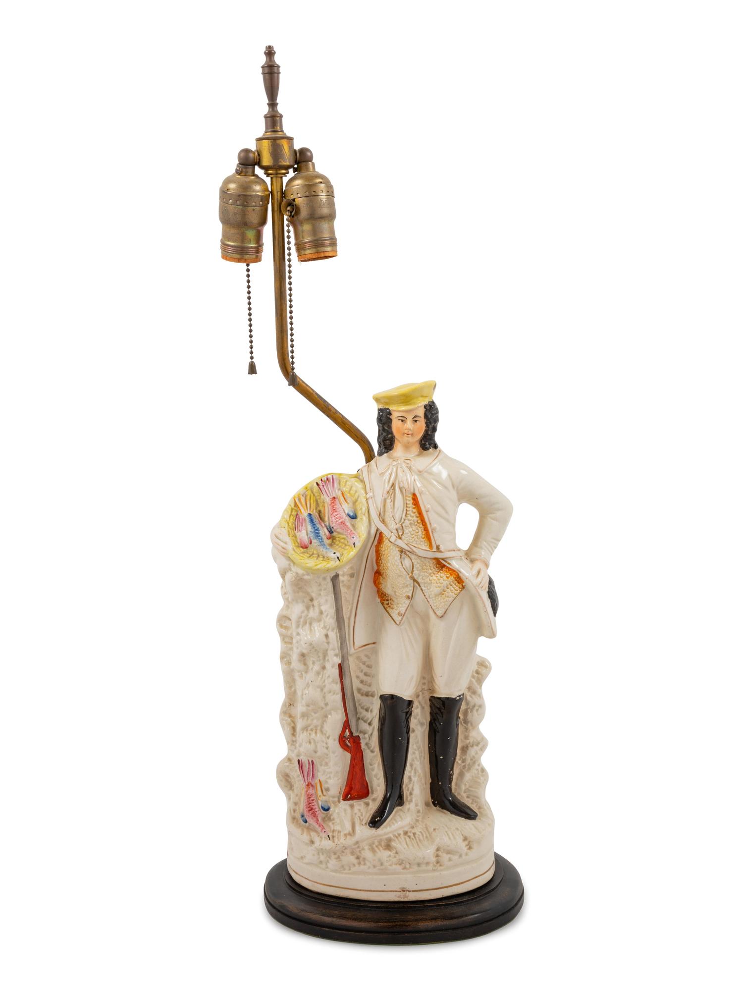 An English Polychrome Ceramic Figure