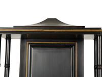 A Regency Style Ebonized and Parcel Gilt Decorated Etagere — 20th Century