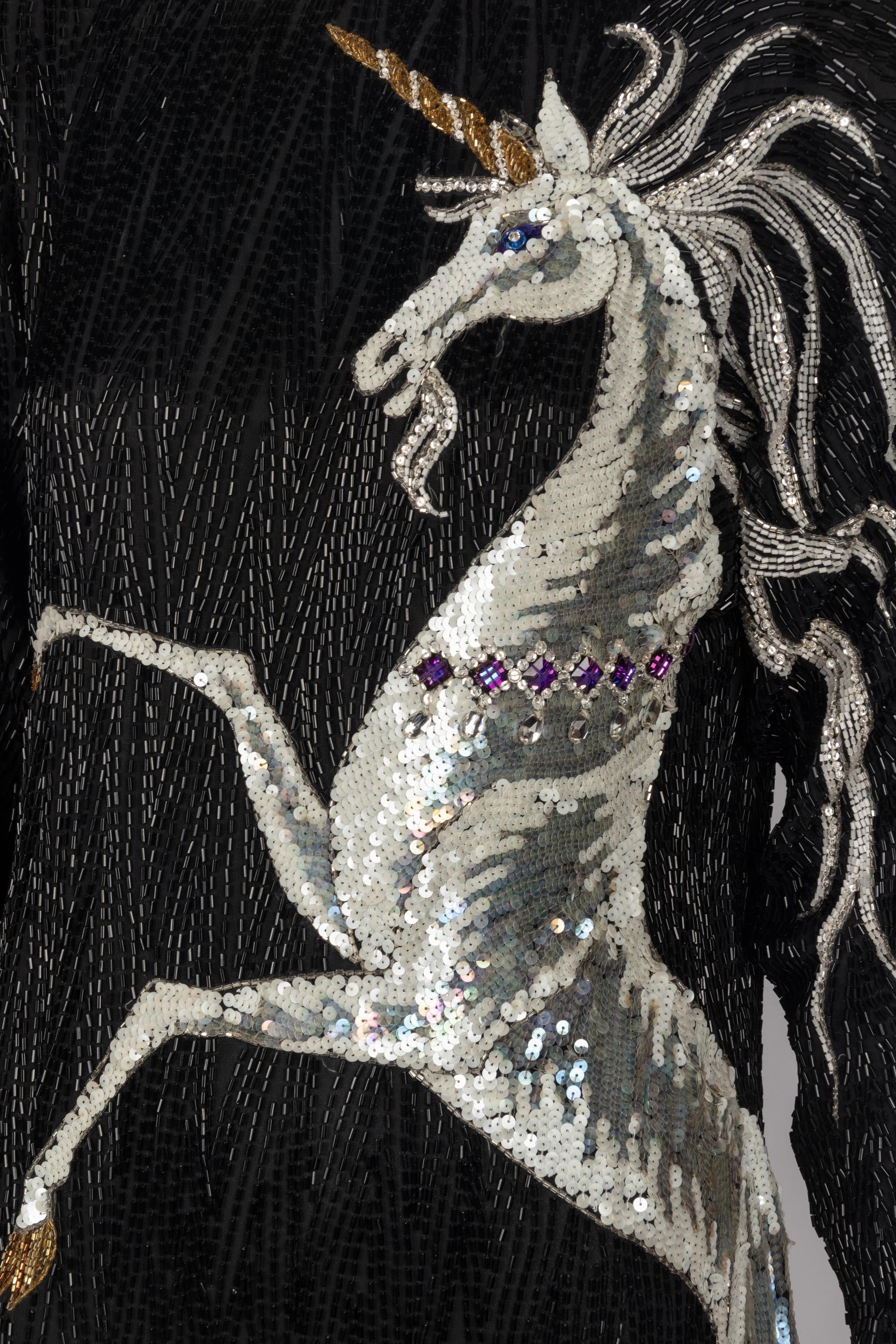 Bob Mackie Beaded Gown, 1980s