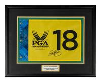 A Rory McIlroy Single Signed Autograph 2014 PGA Championship Flag (JSA Authenticated)