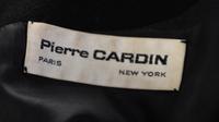 A Pierre Cardin 1960s Black Crepe Dress,