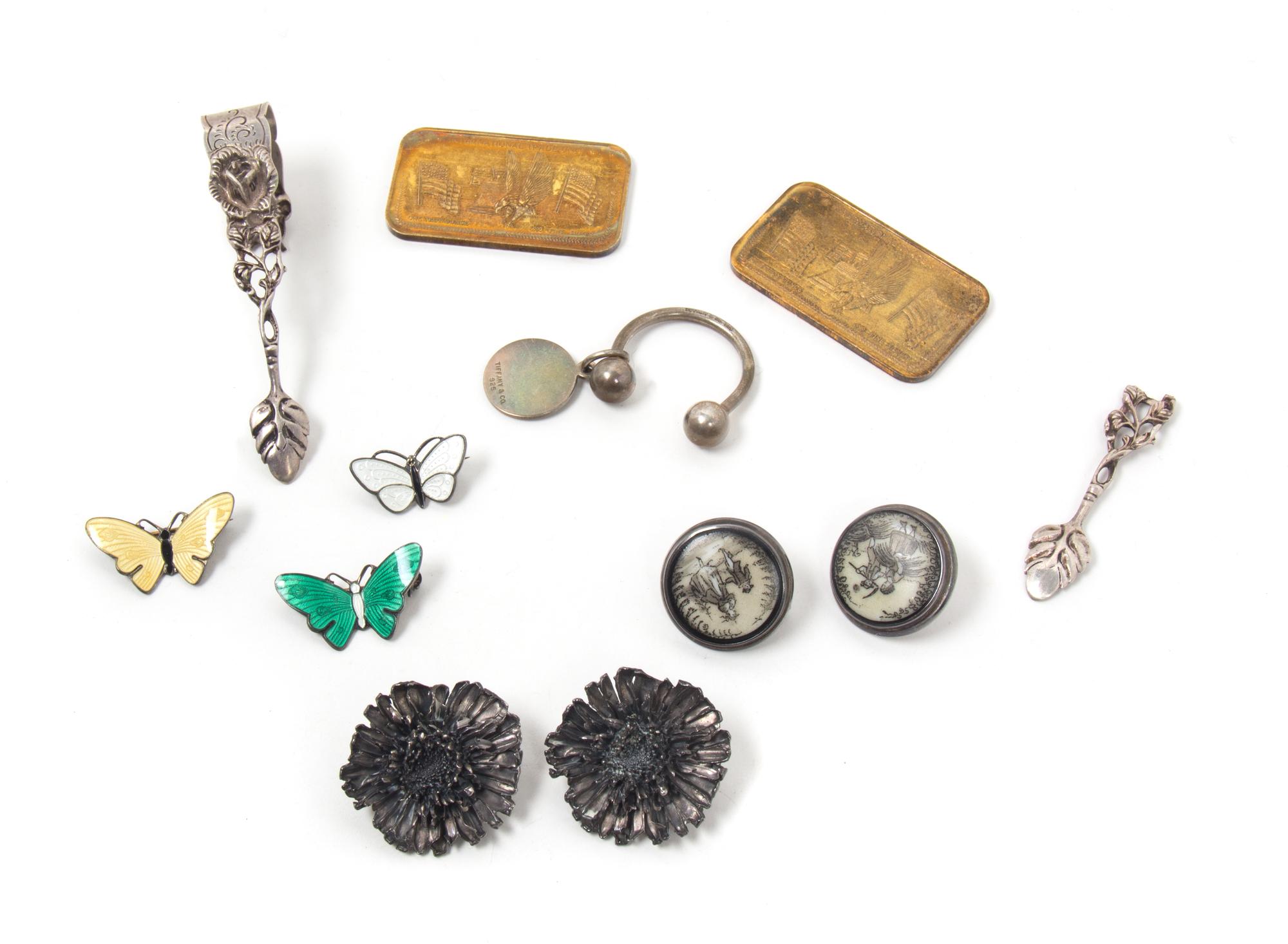 An Assortment of Sterling Silver,
