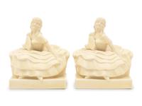 A Pair of Rookwood Pottery Bookends