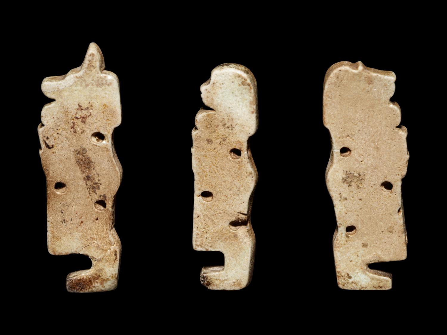 Three Egyptian Faience Amulets