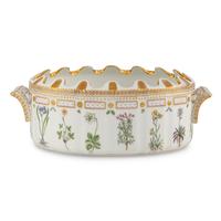 A Royal Copenhagen Flora Danica Porcelain Monteith