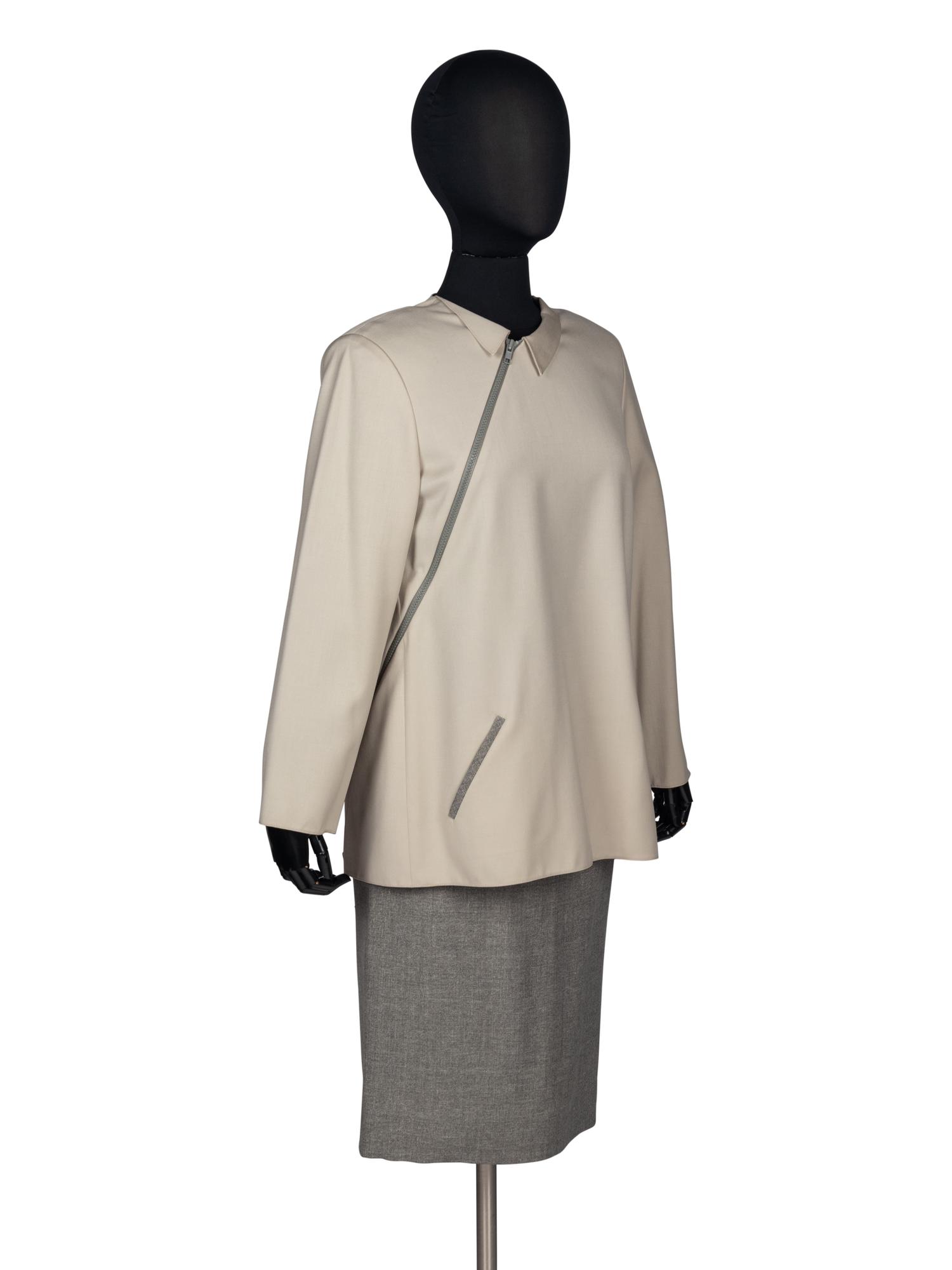 Geoffrey Beene Zippered Top and Skirt