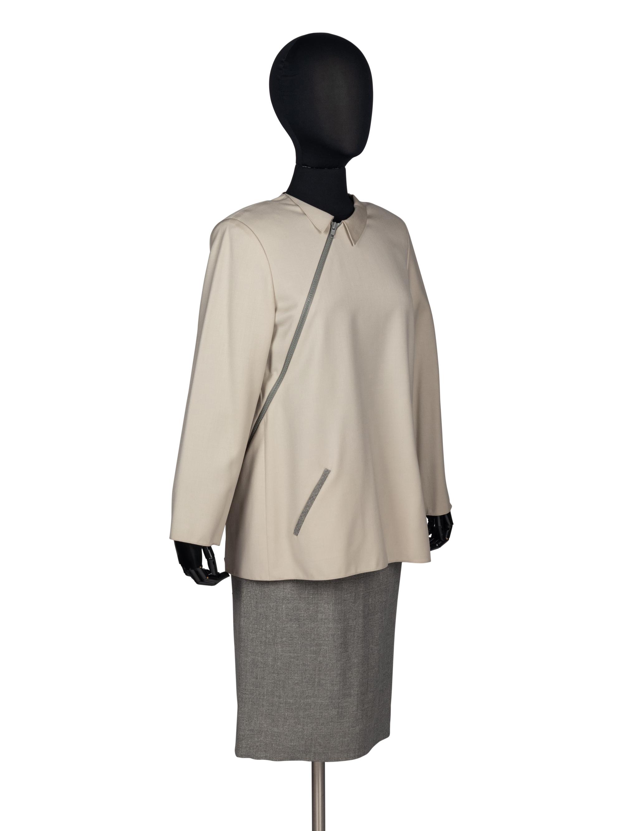 Geoffrey Beene Zippered Top and Skirt