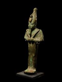 An Egyptian Bronze Osiris