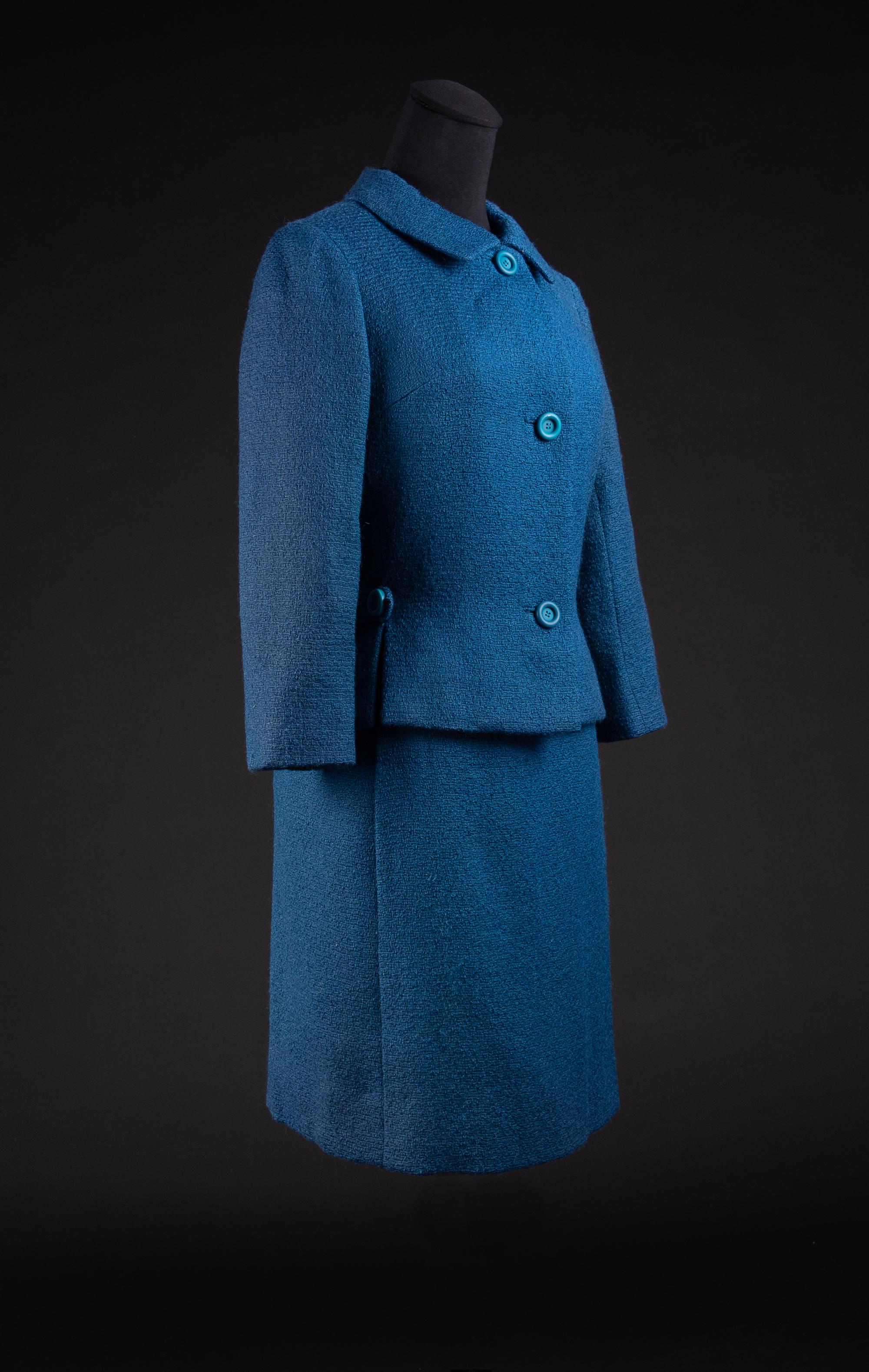 Christian Dior by Marc Bohan Haute Couture Ensemble, Autumn-Winter 1965 — Worn by Dame Olivia de Havilland
