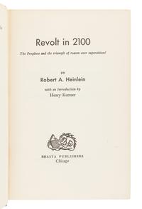 HEINLEIN, Robert A. (1907-1988). Revolt in 2100. Chicago: Shasta Publishers, 1954.
