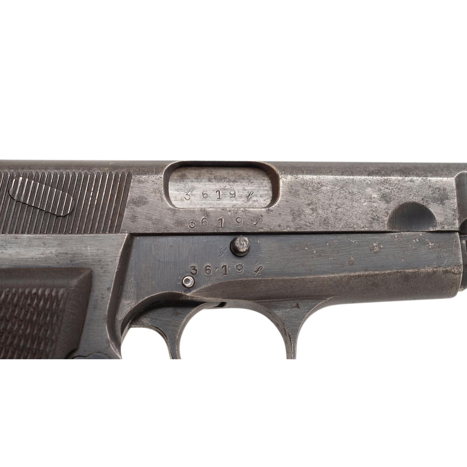 **WWII German P640(b) Hi-Power Pistol 3rd Variation