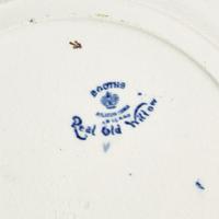 An Assorted Group of Chinese Export and English Porcelain Gilt-Decorated and Blue and White Tablewares