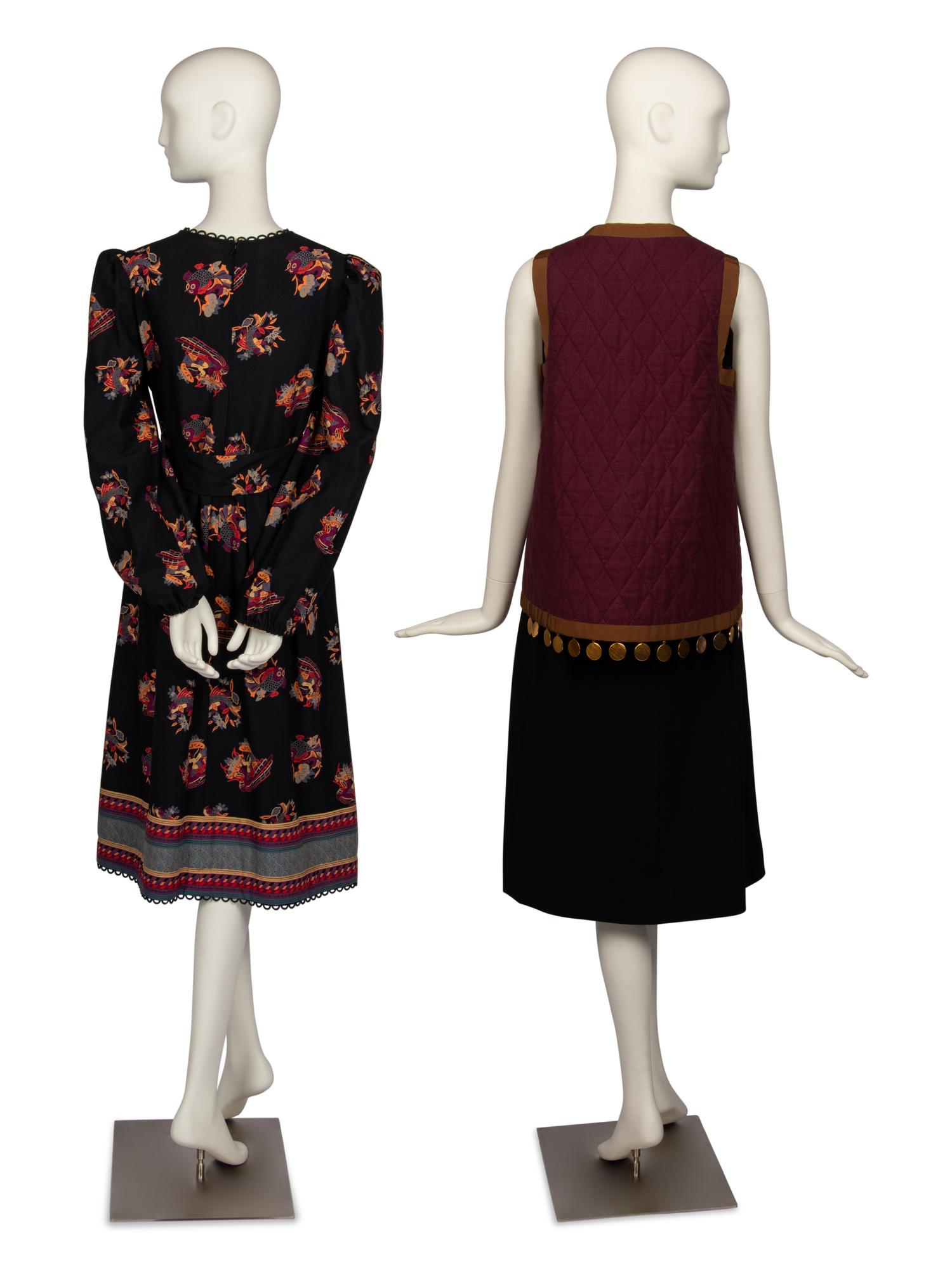 Three Lanvin Items, 1970-80s