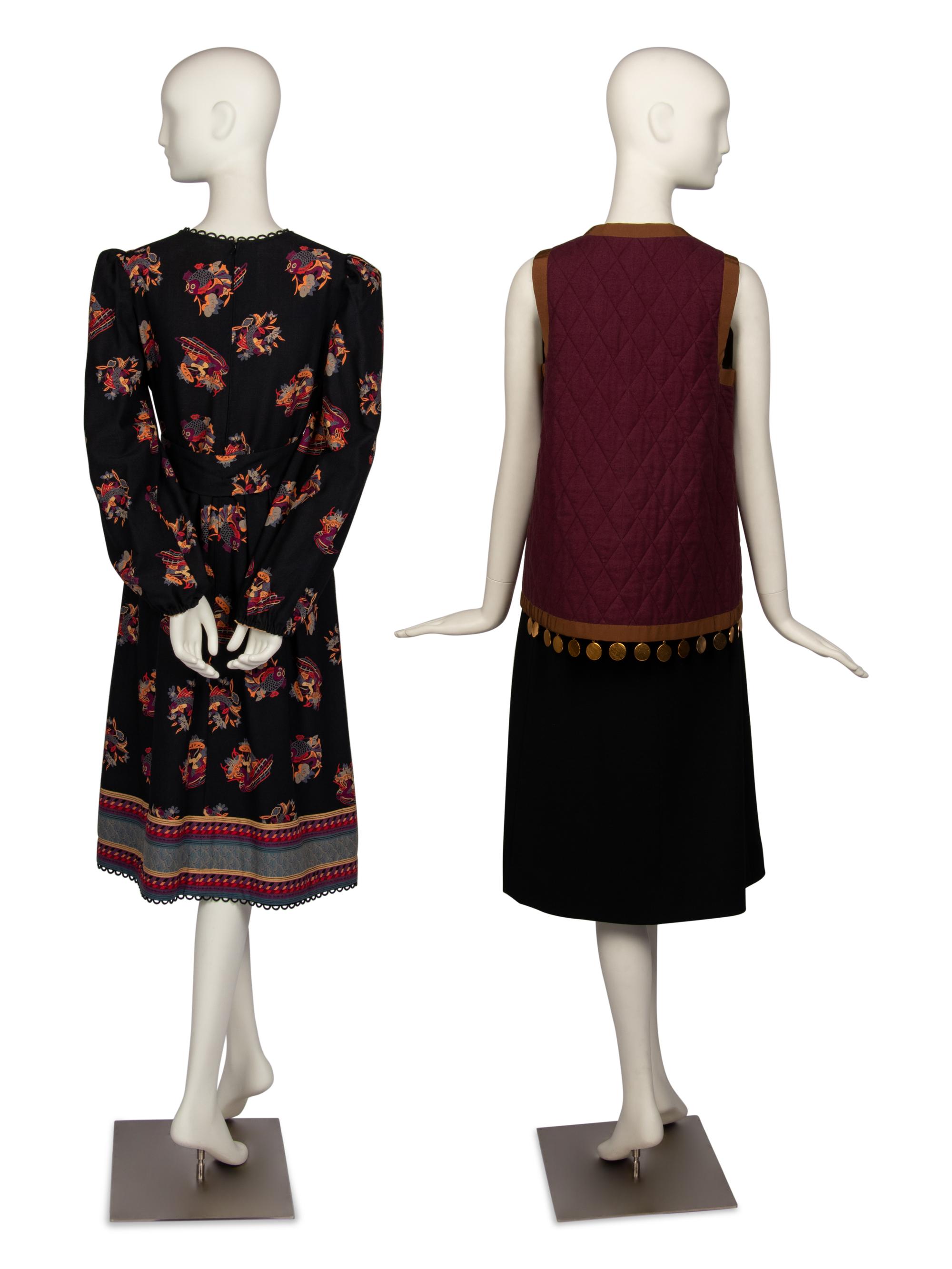 Three Lanvin Items, 1970-80s