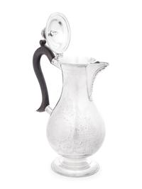 An English Silver-Plate Coffee Pot