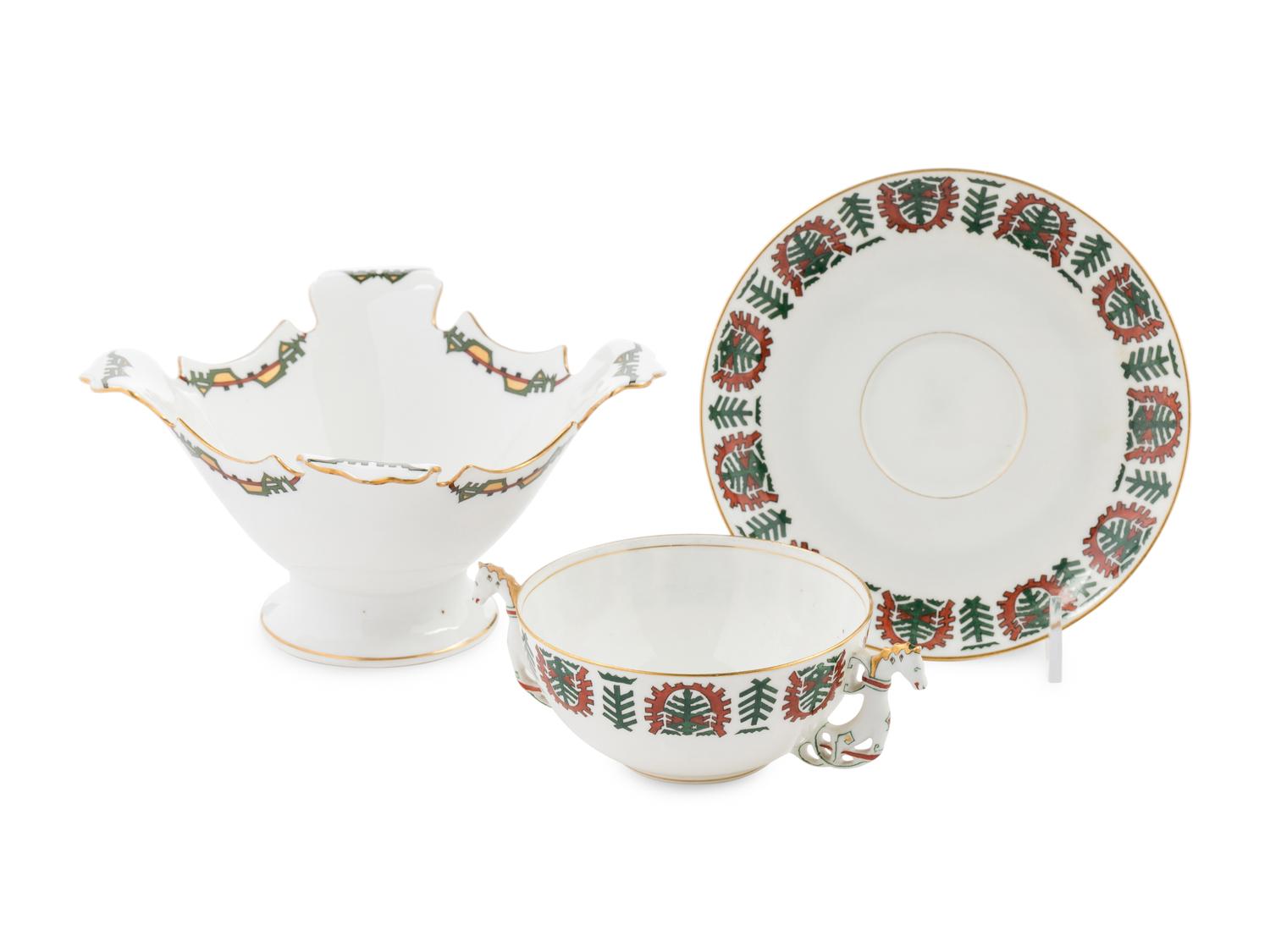 A Collection of Kornilov Bros. Porcelain Table Articles