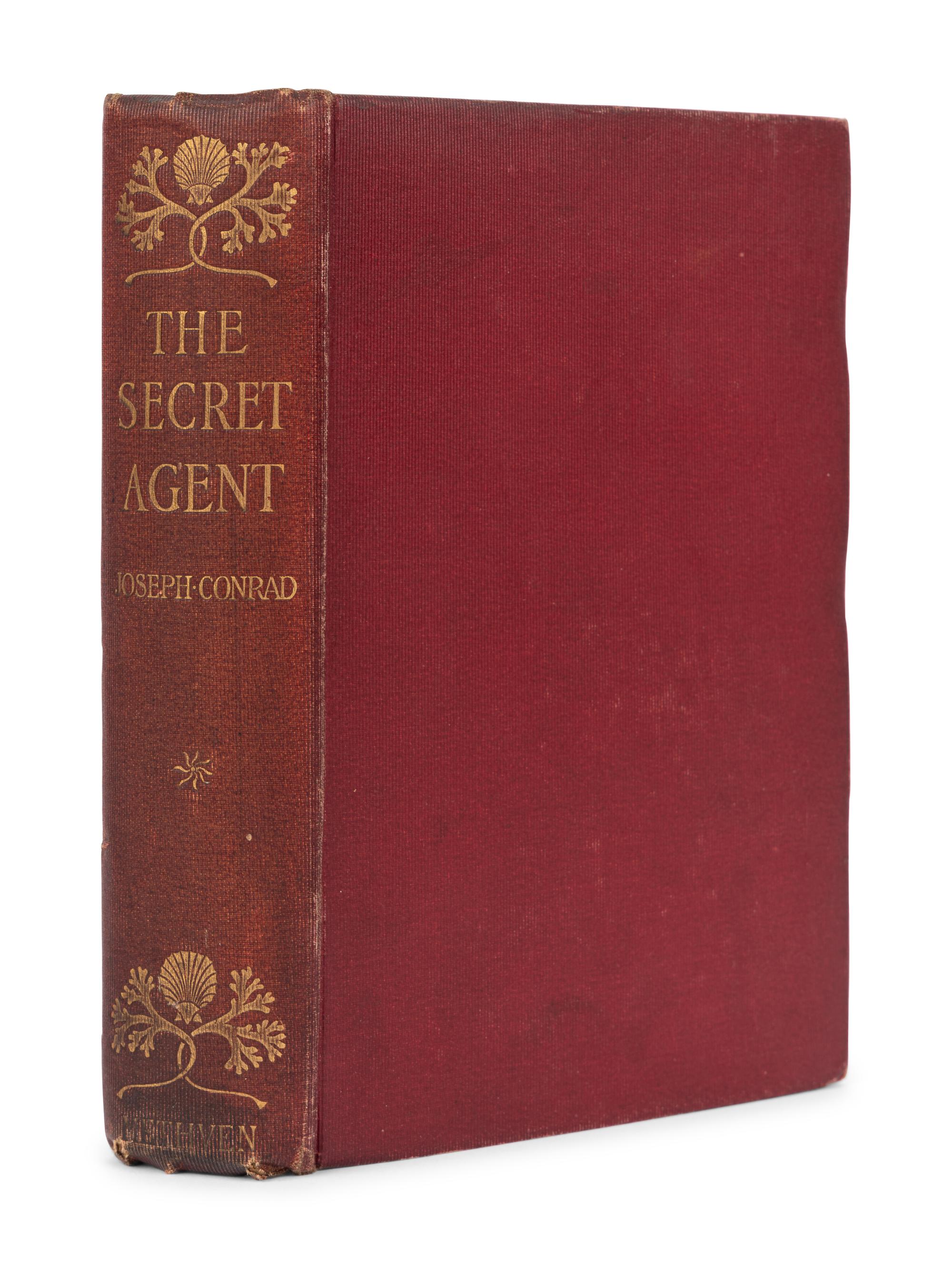 CONRAD, Joseph (1857-1924). Secret Agent . London: Methuen & Co., 1907.