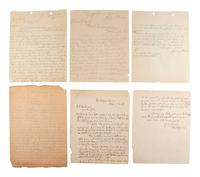 [NATIVE AMERICANS]. Documents related to the Colville Reservation and the Nez Perce.