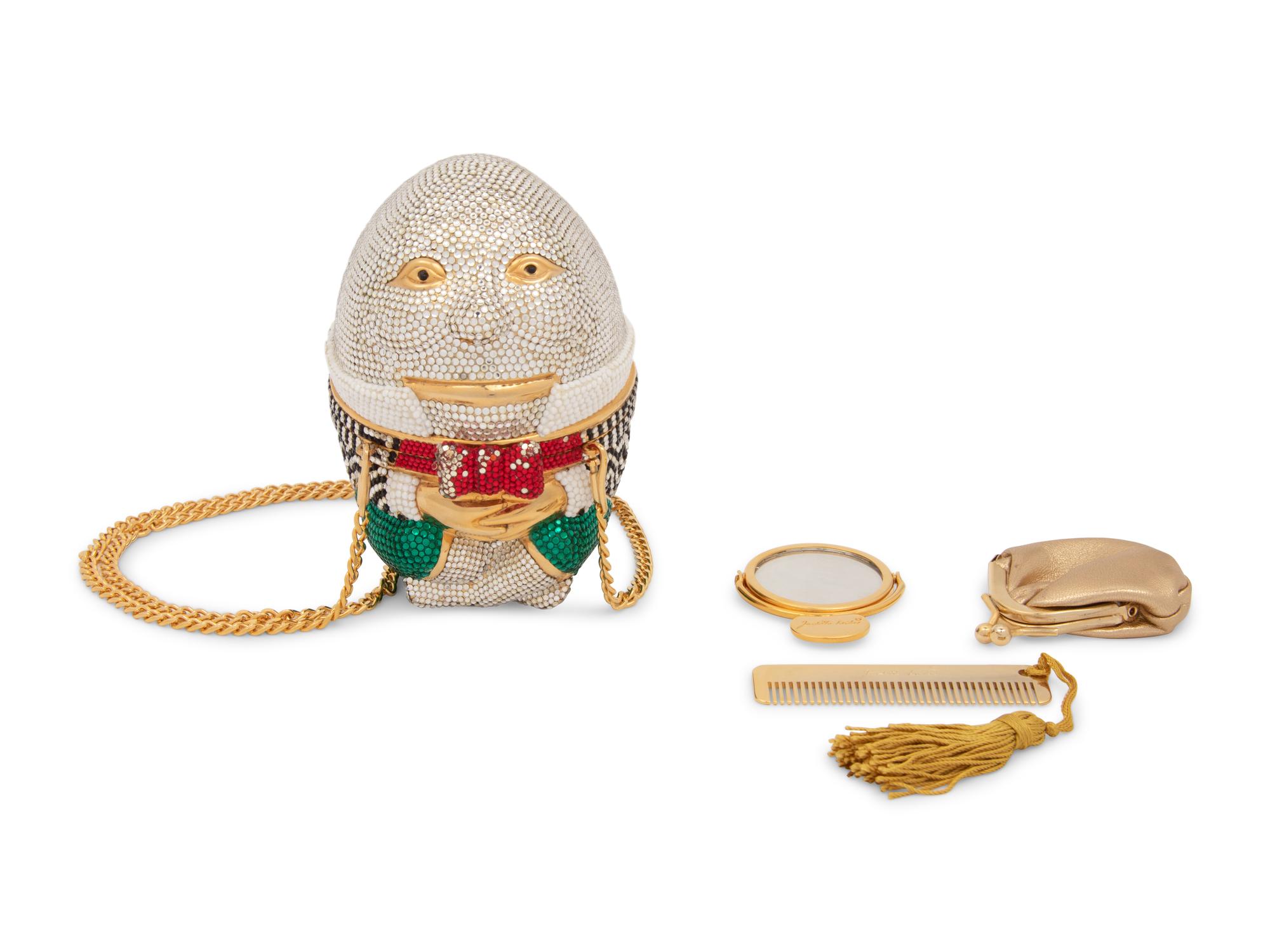 Judith Leiber Humpty Dumpty Minaudière