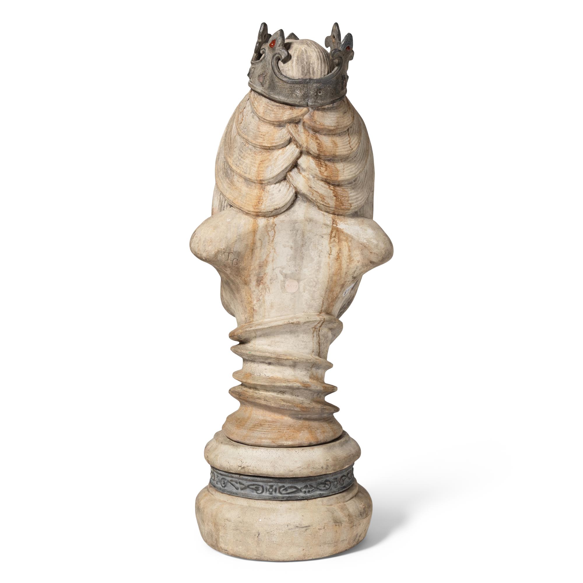 A Composition Bust of Guinevere