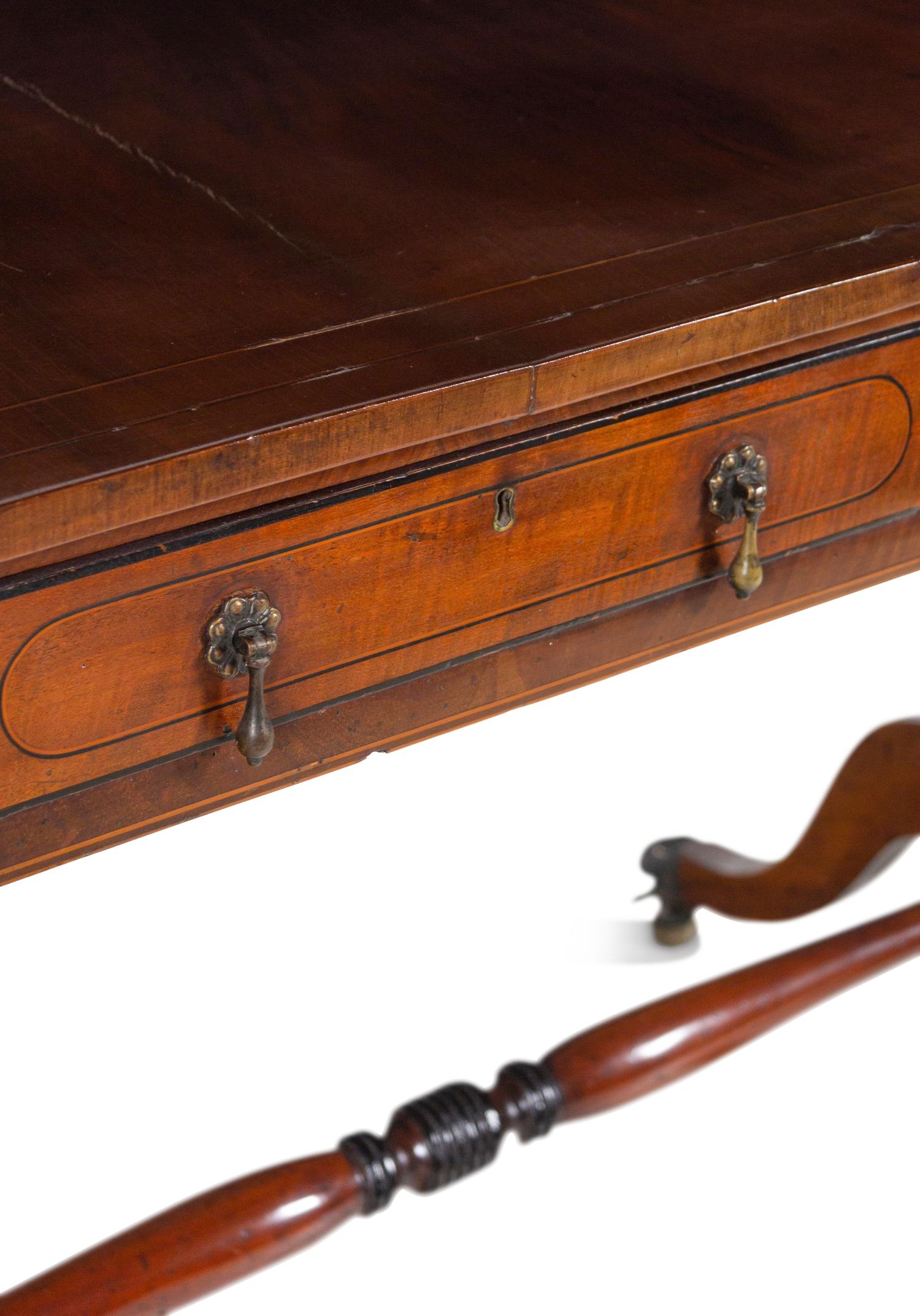 A Regency Mahogany Sofa Table