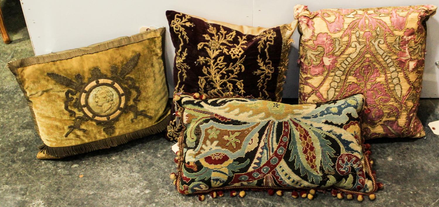 A Group of Eleven Pillows