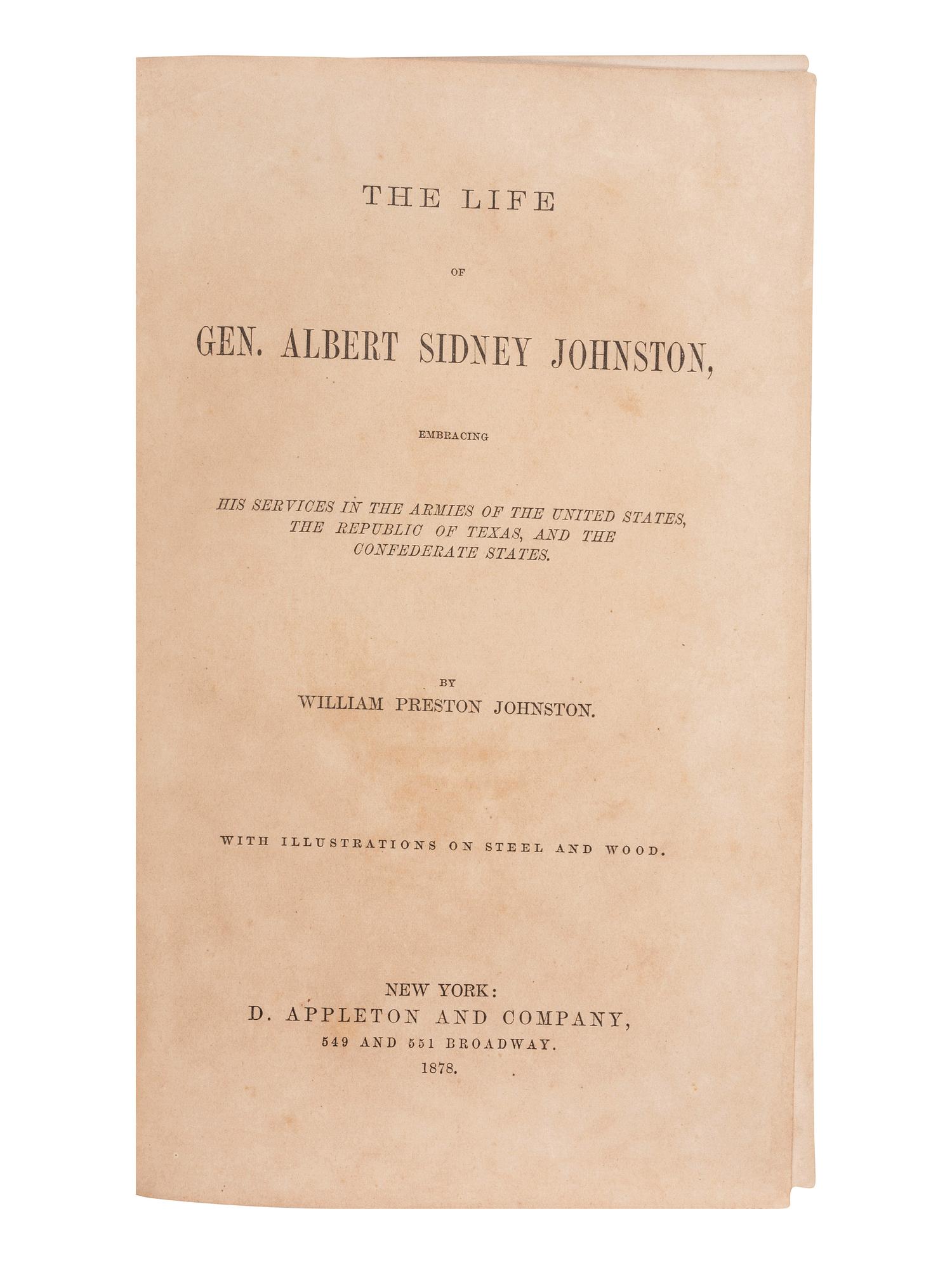 [TEXAS] -- [McCULLOCH, Henry (1816-1895), his copies]. A group of books related to Texas history, comprising: