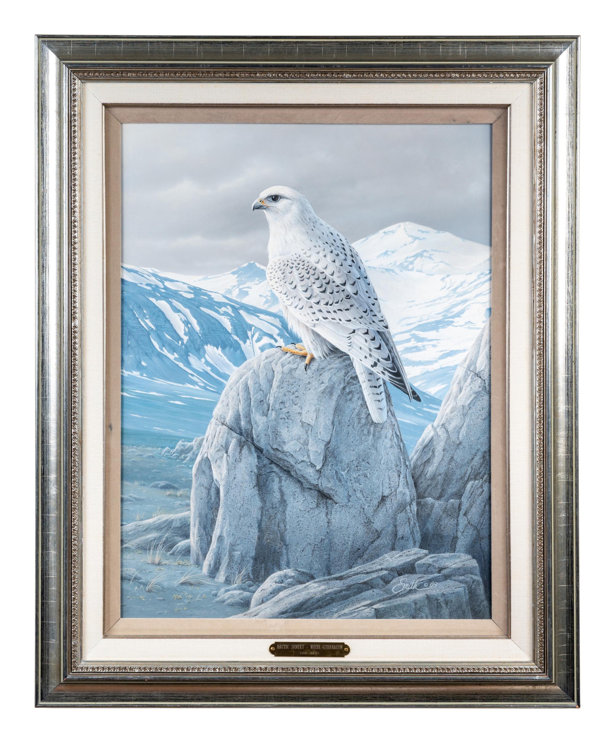 Arctic Sentry- White Gyrfalcon