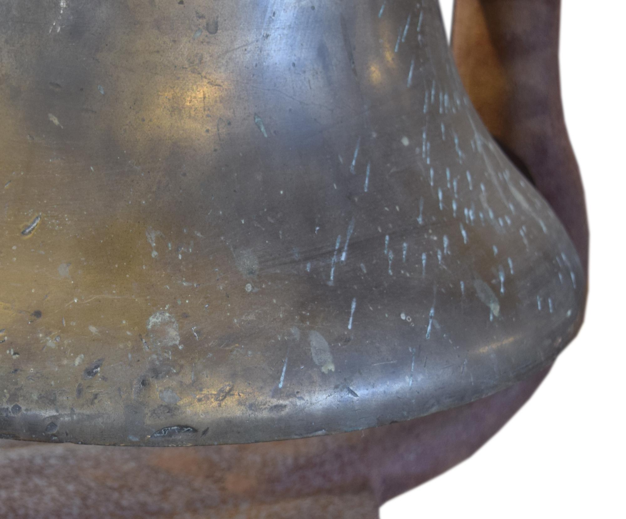 A Bronze Locomotive Bell 15" W x 12.5" D x 18.5" H — United States, Circa 1900