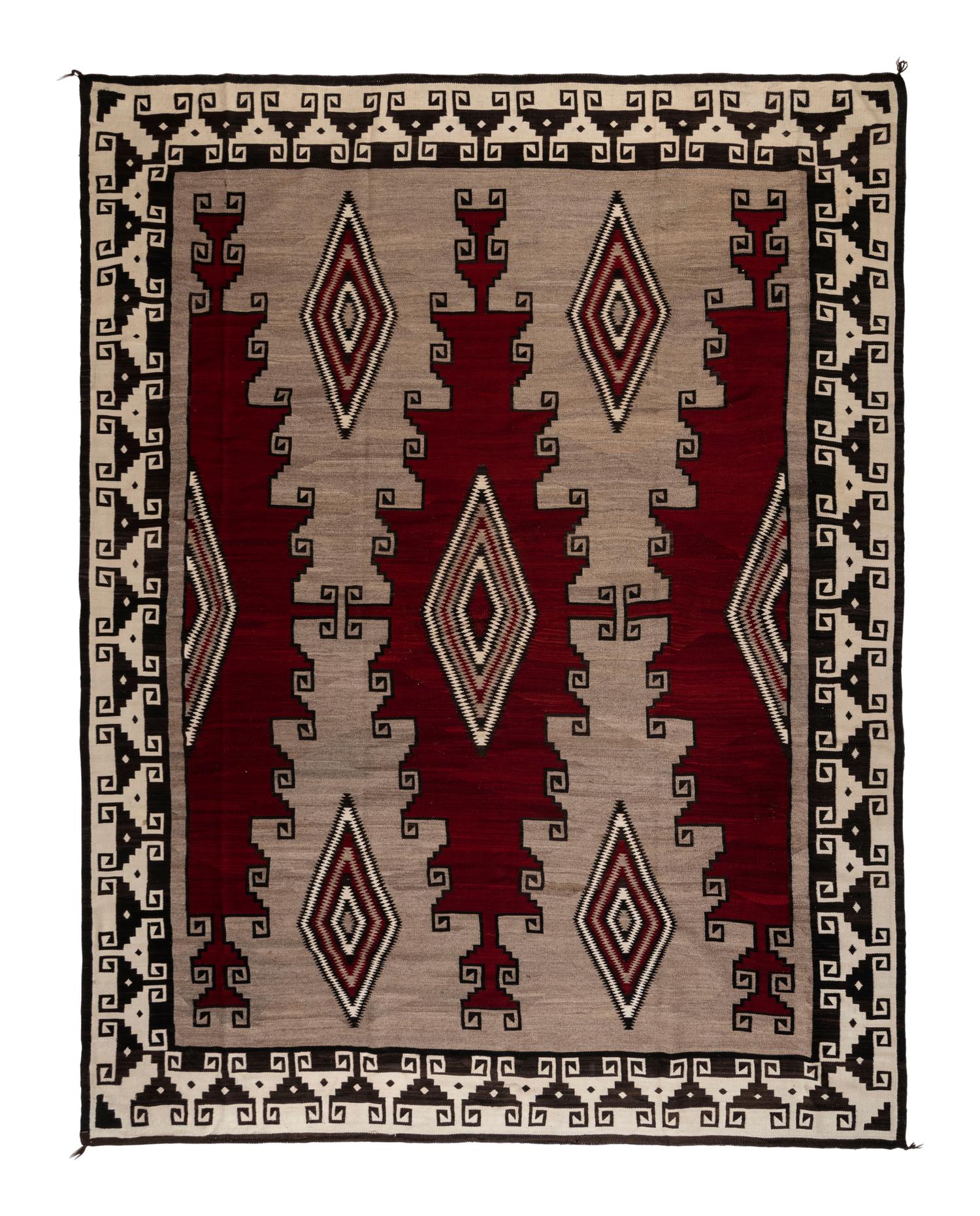 Navajo Ganado Pattern Weaving / Area Rug