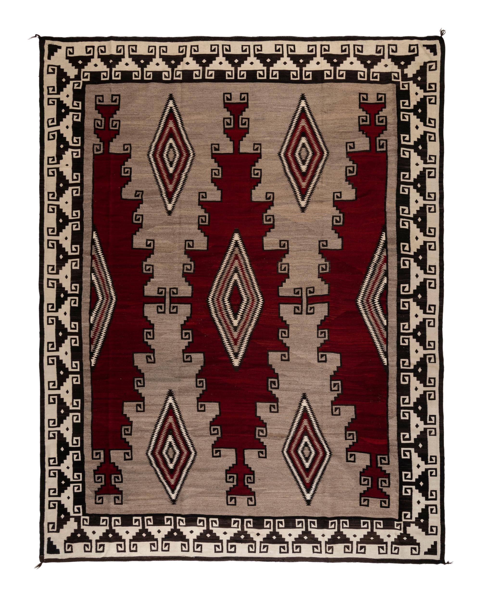 Navajo Ganado Pattern Weaving / Area Rug