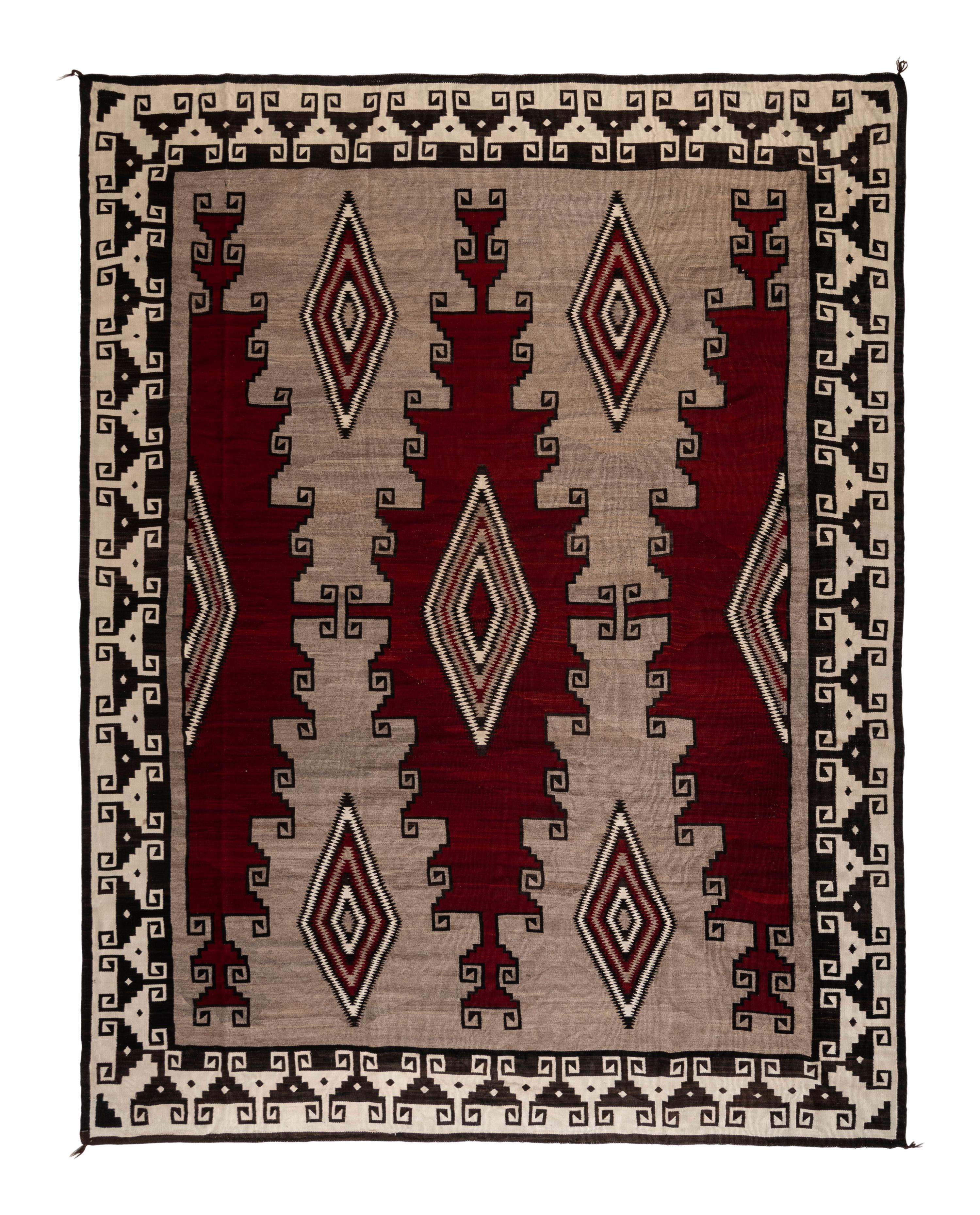 Navajo Ganado Pattern Weaving / Area Rug