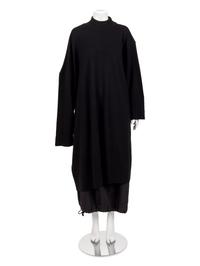 Issey Miyake Oversized Sweater with Pull Cord Skirt, 1990-2010