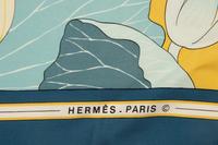 Two Hermès Scarves and One Fendi Silk Scarf