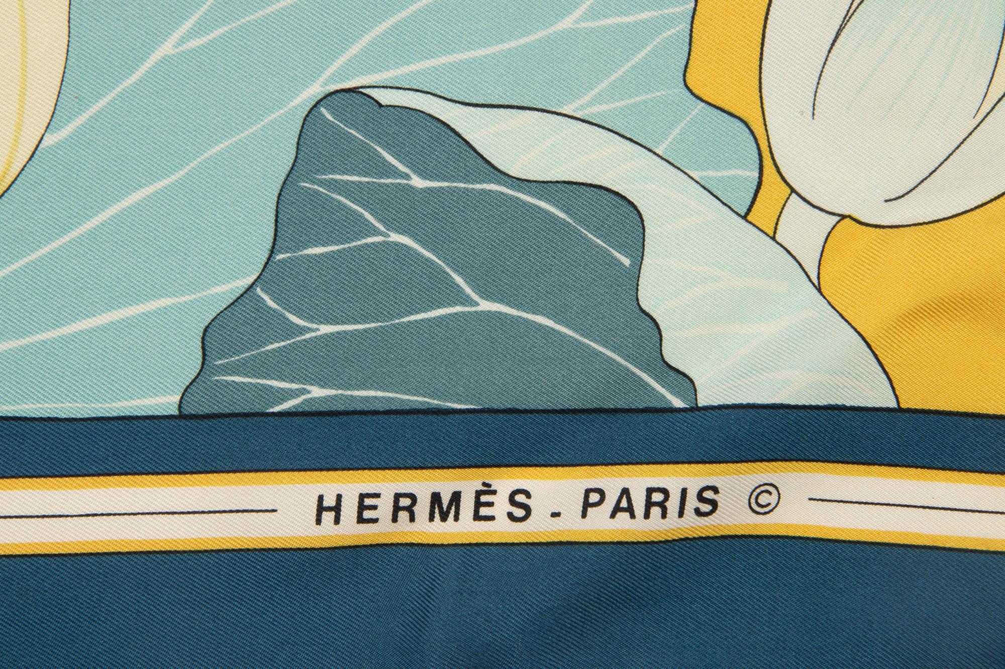 Two Hermès Scarves and One Fendi Silk Scarf