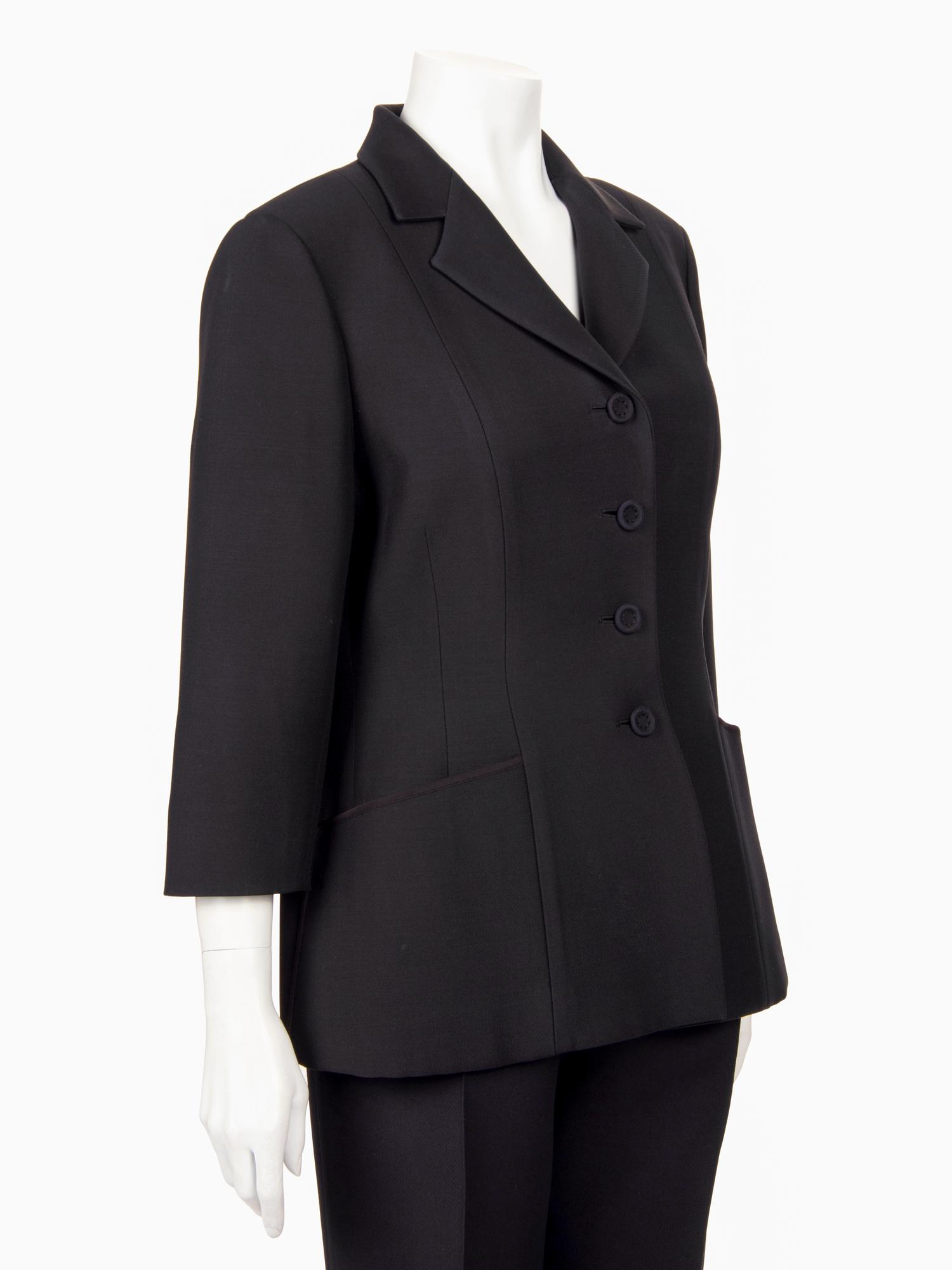 Christian Dior Wool Two-Piece Pant Suit, 2017