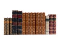 [BINDINGS]. A group of 17 works in 45 volumes, comprising: