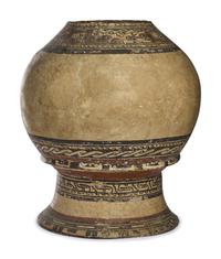 A Choratega Polychrome Effigy Vessel