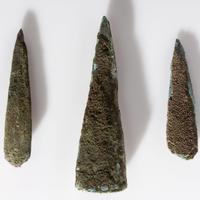 Old Copper Culture Rolled Conical Points