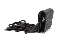 ALAÏA, FRINGED PYTHON FLAP BAG