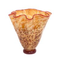 A Studio Glass Vase Height 8 inches. — MICHAEL NOUROT