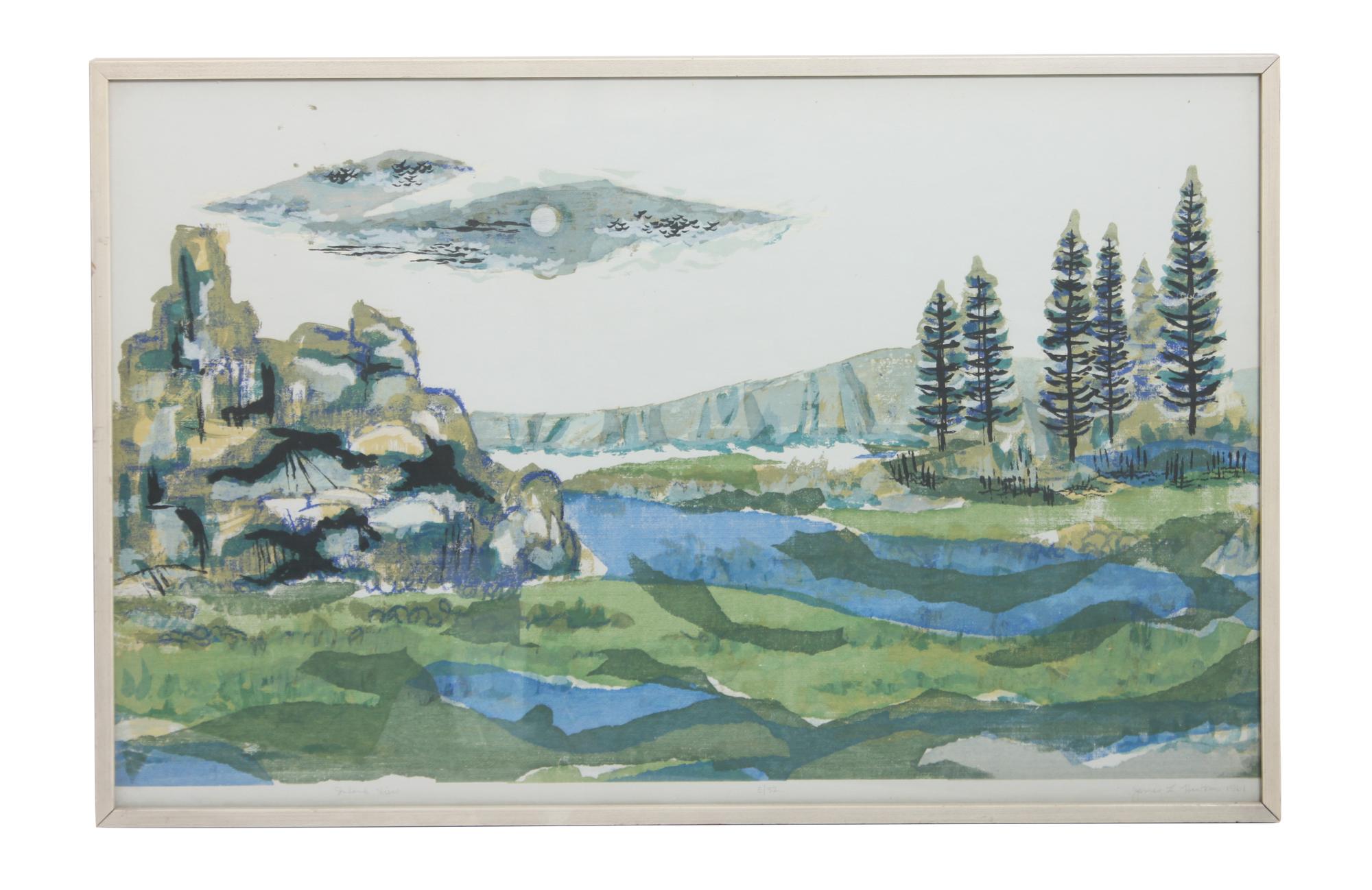 James L. Hawkins, (20th Century), Inland View, 1961