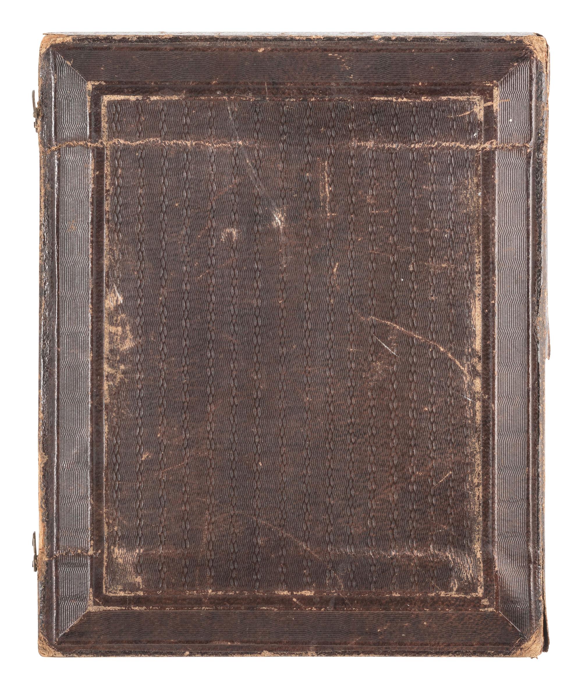 [CIVIL WAR]. ROOT, M.A. & S., photographers. Half plate daguerreotype of Major Oscar F. Winship. New York, NY, ca 1851-1853.