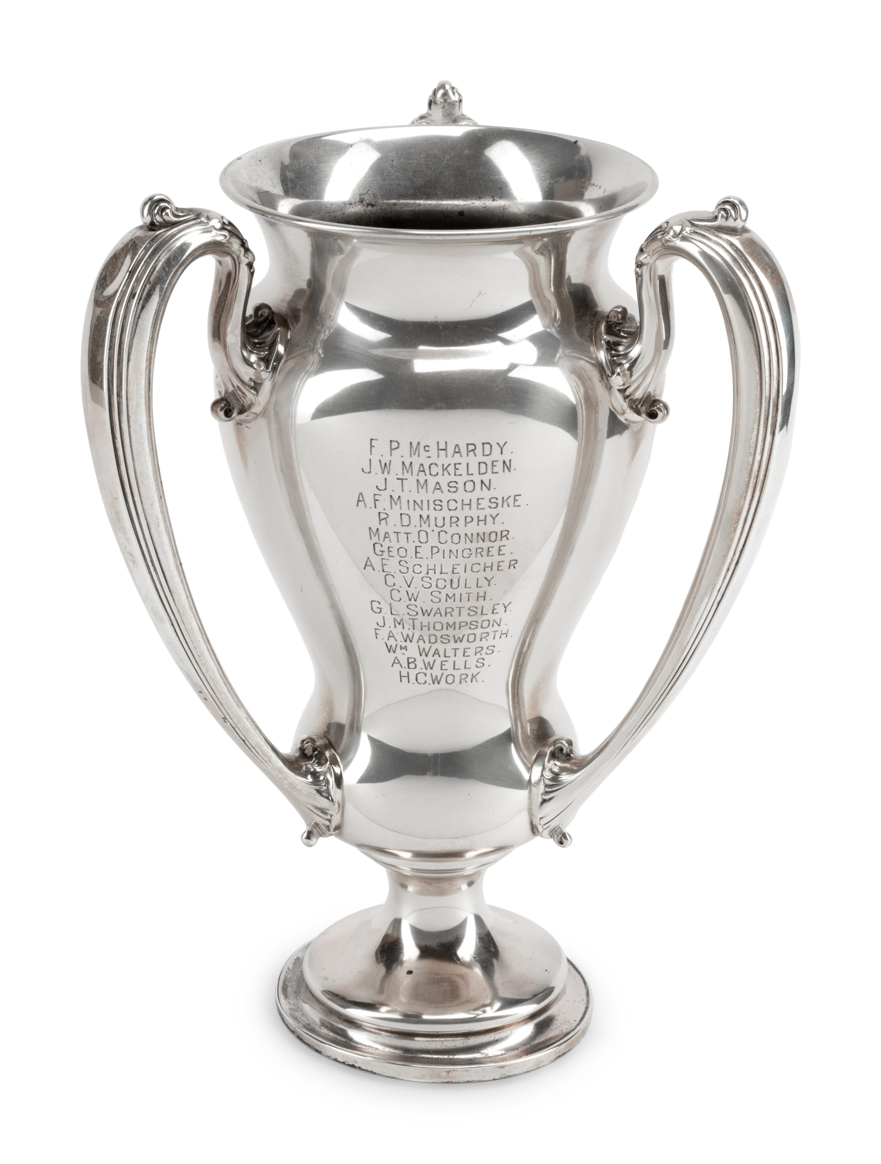 An American Silver Trophy Retailed by C.D. Peacock