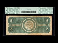 A Series 1862 $2: Type II Legal Tender Note [Fr. 41] (PCGS VF20 Apparent; Edge Splits and Minor Damage)