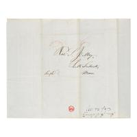 [African-Americana] Tappan, Arthur and Henry B. Stanton. Partially-Printed Circular Letter of the American Anti-Slavery Society, signed